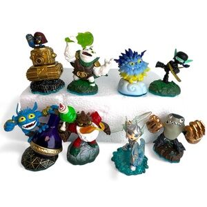 Skylanders Imaginators Swap Force Figures Lot of 8-Blizzard Chill, Bumble Blast